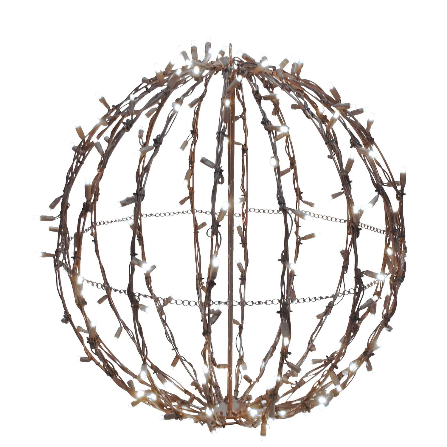 Holiday Bright Lights LED Micro/5mm Pure White 200 Ct String Christmas Lights 1 Ft.