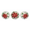CTM International Multicolored Poinsettia Lighted Ornament