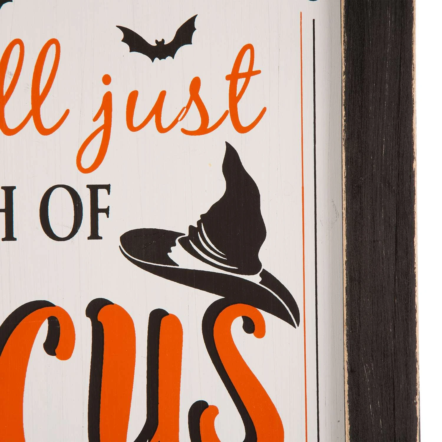 Glitzhome 42.05 In. Hocus Pocus Easel Sign Pathway Decor - Image 2