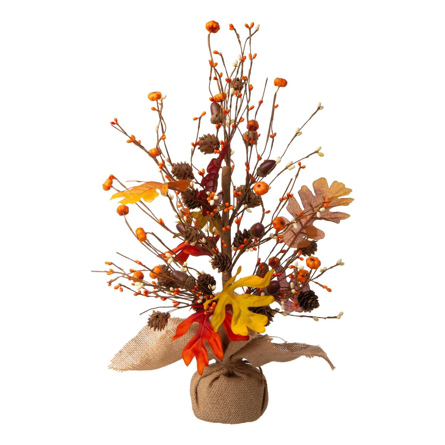 Glitzhome 20 In. Harvest Tree Tabletop Decor - Image 5