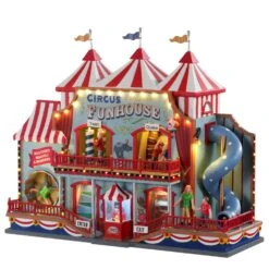 Lemax Multicolored Carnival Christmas Village 10 In.