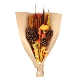 Second Nature 30 In. Autumn Pine Swag Large Bouquet Fall Decor