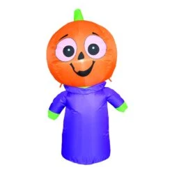 Celebrations Four Season 4 Ft. Prelit Halloween Kid Inflatable
