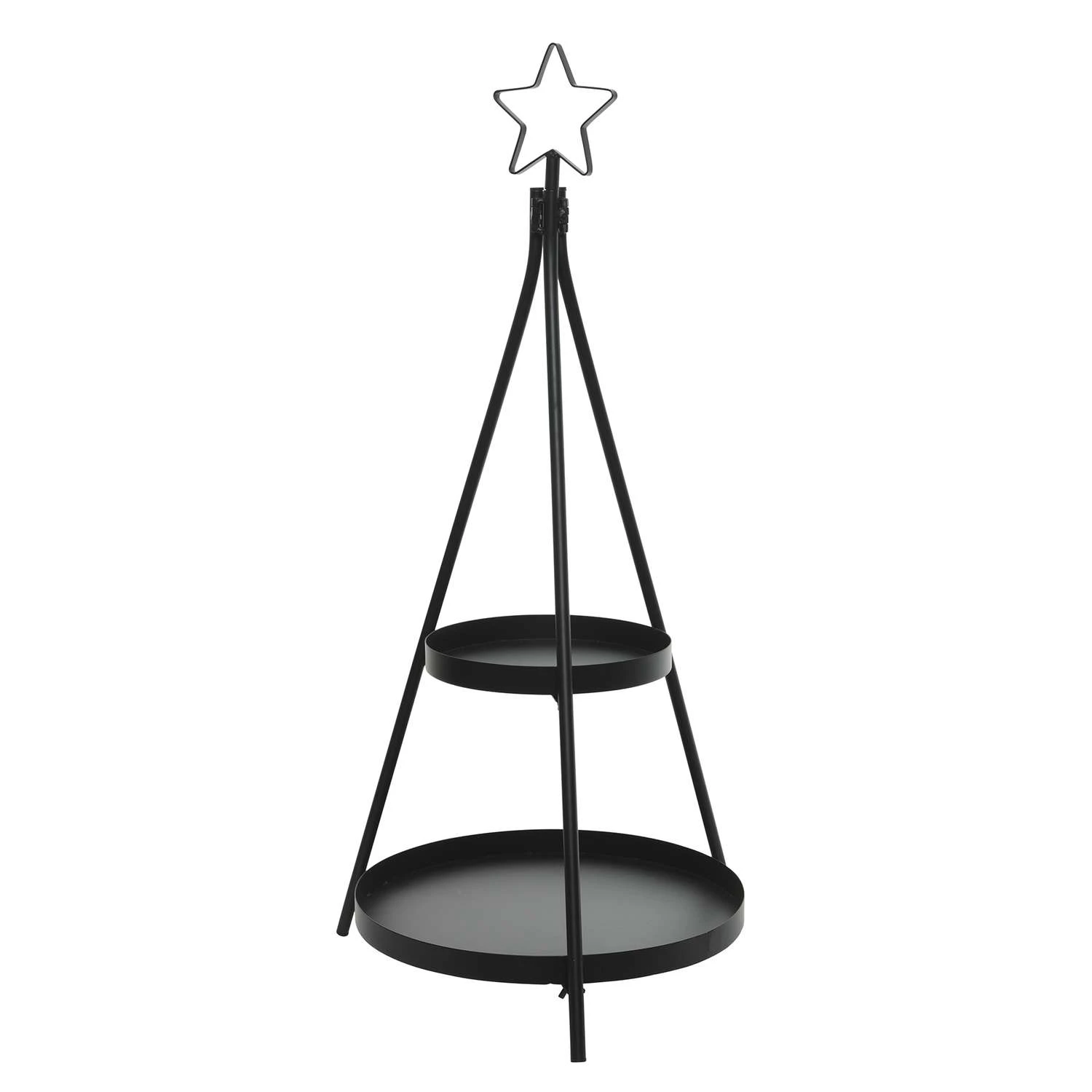 Decoris Black Christmas Tree 34.32 In.