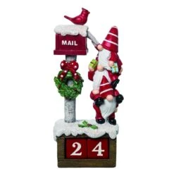 Transpac Multicolored Indoor Christmas Decor 4 In.