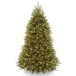 National Tree Company 7 Ft. Full LED 650 Ct Dunhilll Fir Christmas Tree