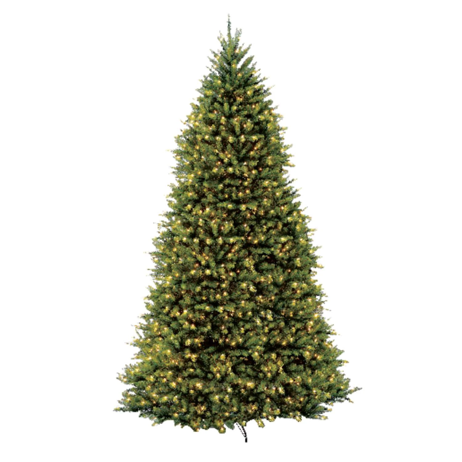 National Tree 12 Ft. Full Incandescent 1200 Ct Dunhill Fir Christmas Tree