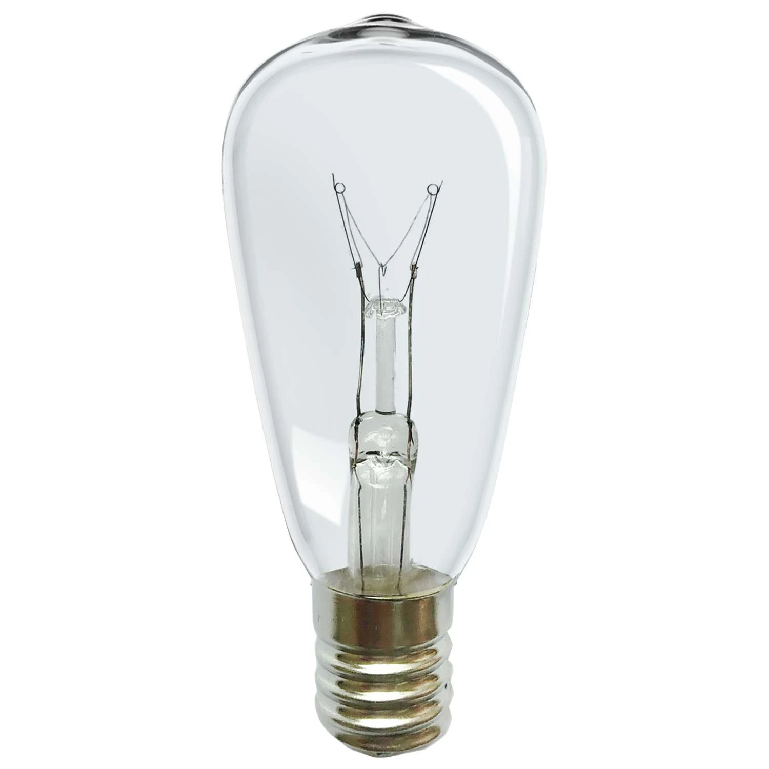 Holiday Bright Lights Incandescent ST40 Clear 10 Ct Replacement Christmas Light Bulbs