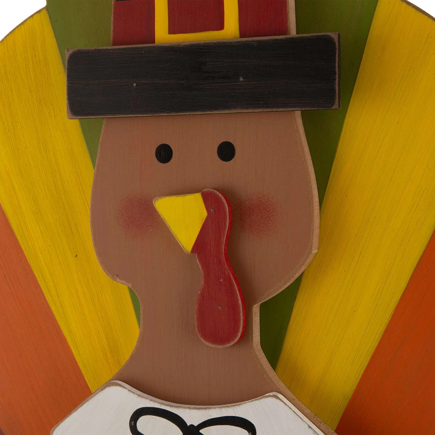 Glitzhome 40.04 In. Thanksgiving Turkey Standing Fall Decor - Image 4