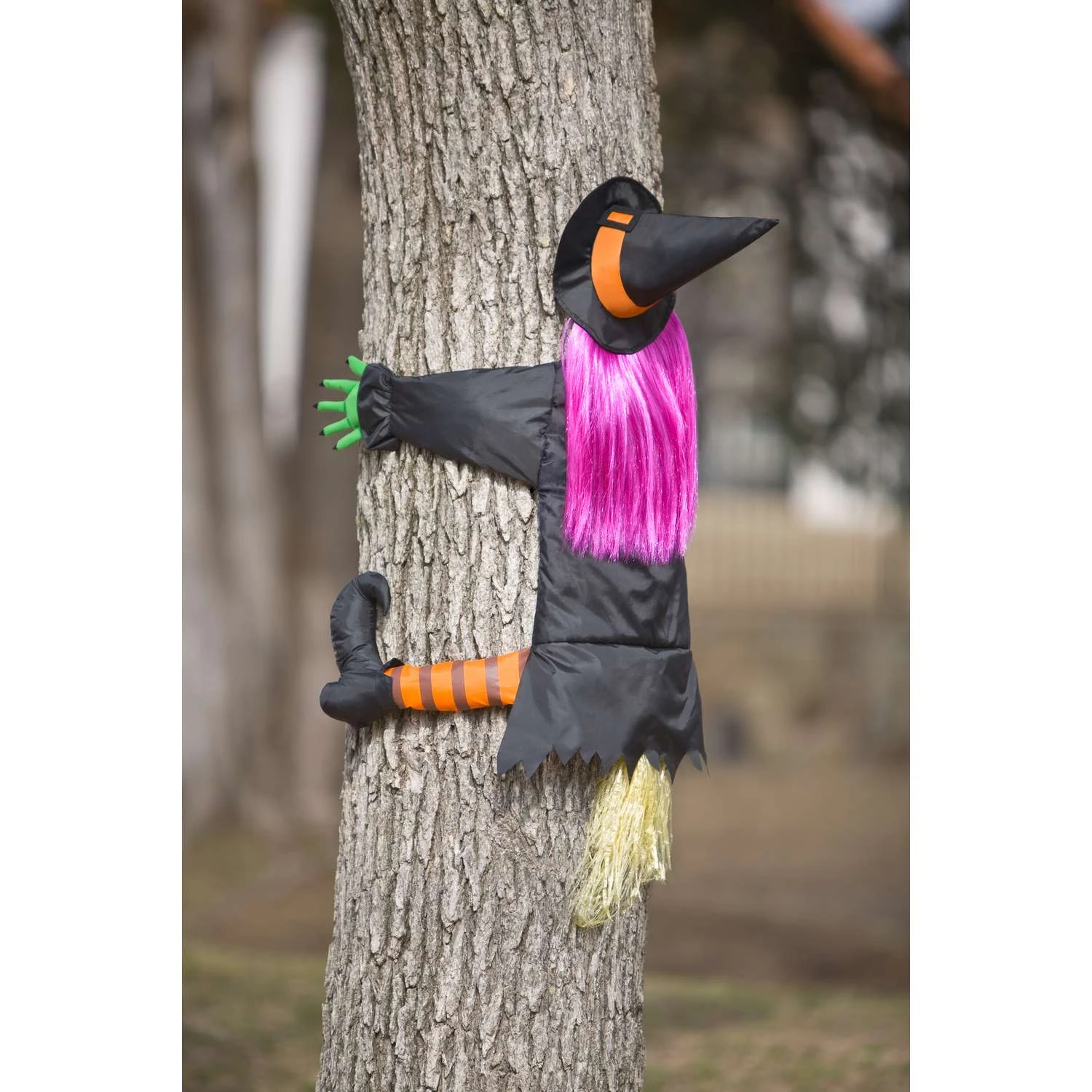 Gemmy 2 Ft. Crashing Witch Hanging Decor - Image 2