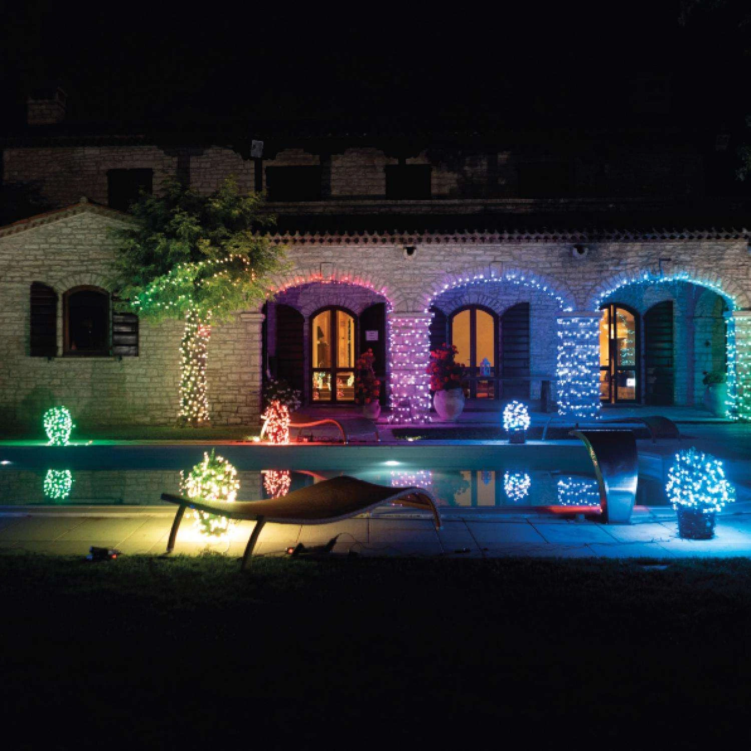 Twinkly LED Micro/5mm Multicolored 400 Ct String Christmas Lights 105 Ft. - Image 3