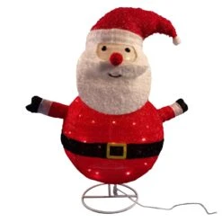 Sienna LED Warm White Santa 2.5 Ft. Yard Decor