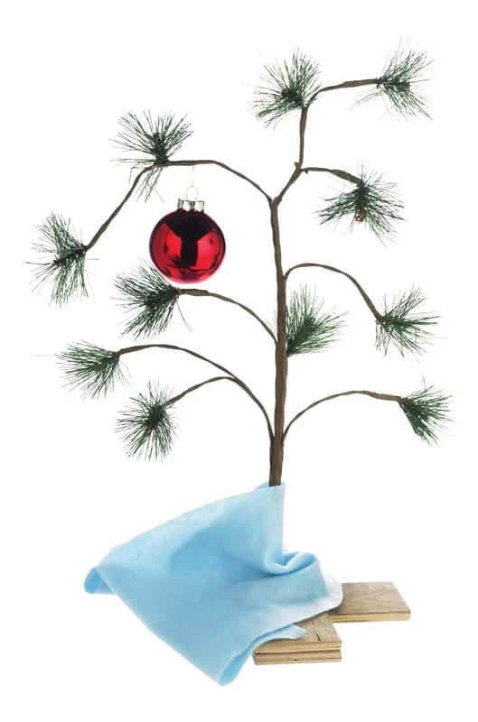 Product Works Green Peanuts Charlie Brown Christmas Tree 24 In. - Image 2