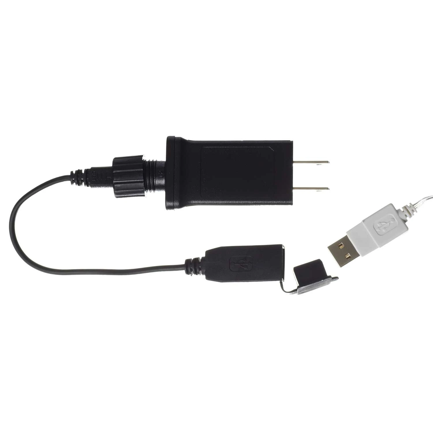 Roman Lights Black USB Indoor Christmas Decor 4.7 In. - Image 2