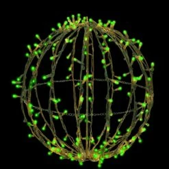 Holiday Bright Lights LED M5 Green 120 Ct Novelty Christmas Lights