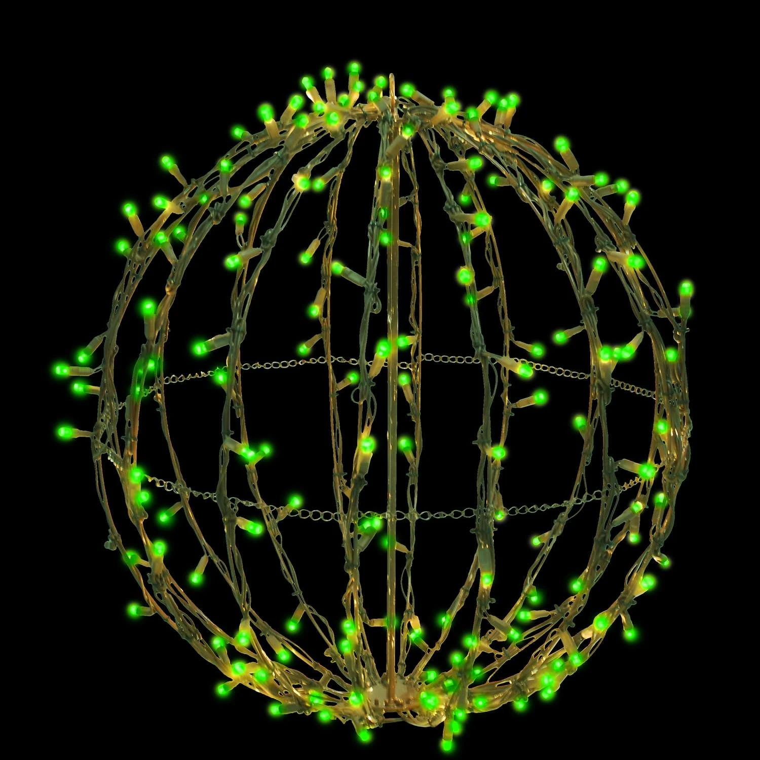 Holiday Bright Lights LED M5 Green 120 Ct Novelty Christmas Lights