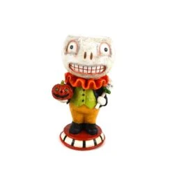 Touch Of Nature 9 In. Smiling Vintage Skeleton Halloween Decor