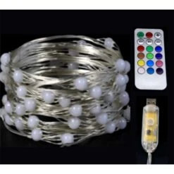Holiday Bright Lights LED Micro White 50 Ct Christmas Lights