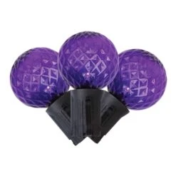 Celebrations Purple 25 Ct LED G40 Halloween String Lights
