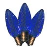 Holiday Bright Lights LED C9 Blue 25 Ct Replacement Christmas Light Bulbs