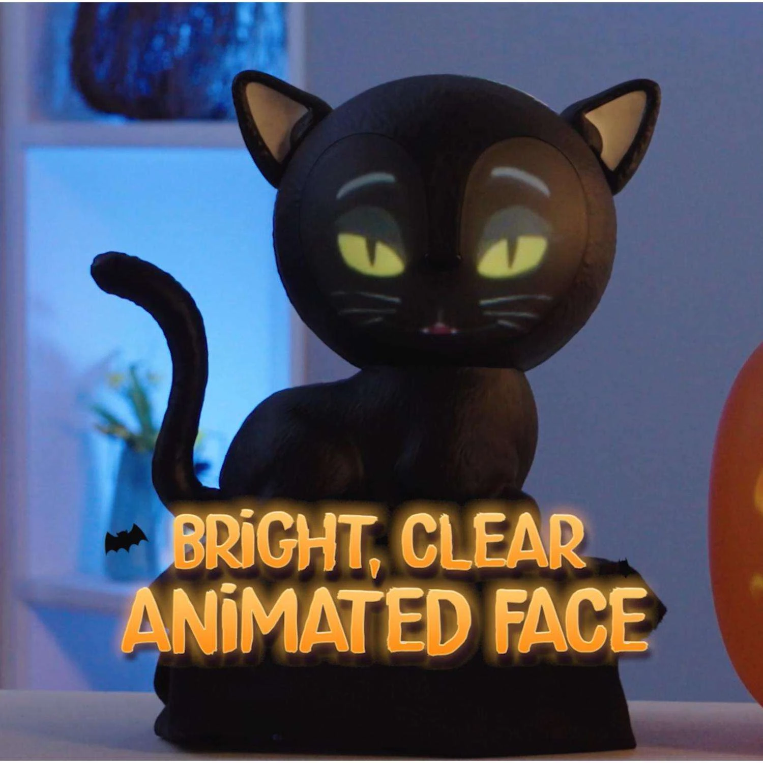 Mindscope Eek The Cat 8 In. Talking Animated Halloween Decor - Image 6
