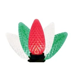 Holiday Bright Lights LED C9 Multicolored 100 Ct String Christmas Lights