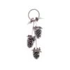 Decoris Multicolored Pinecone With Berries Hanger 23 In.