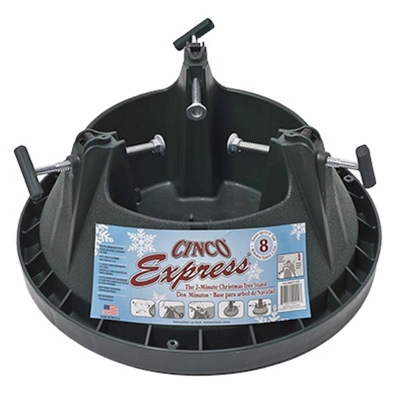 Cinco Express Plastic Real Christmas Tree Stand 8 Ft. - Image 2