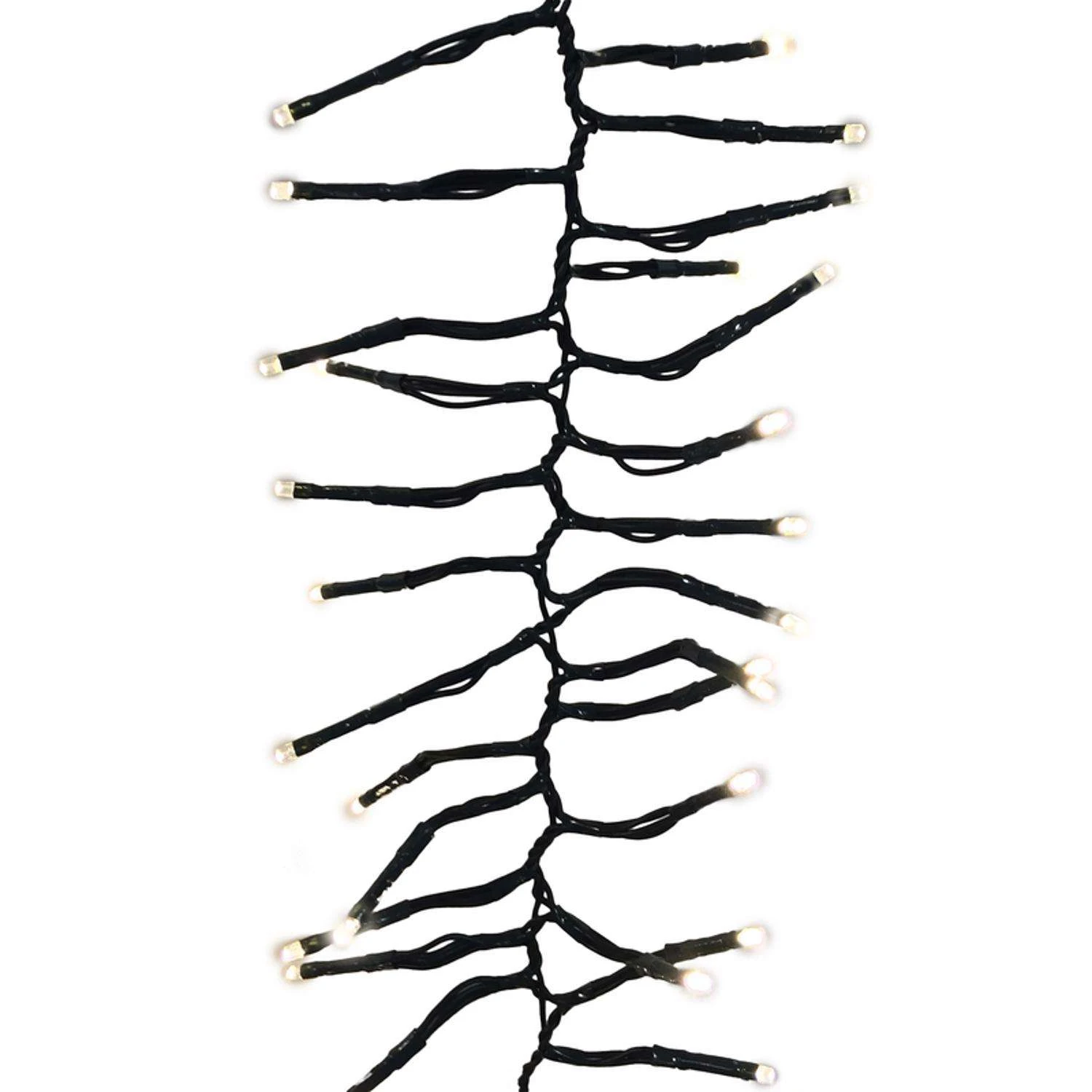 Holiday Bright Lights LED Rice Cluster Warm White 768 Ct String Christmas Lights - Image 2