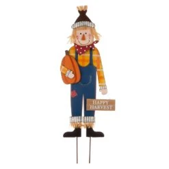 Glitzhome 36 In. Scarecrow Fall Decor