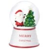 Roman LED Multicolore Gnome Santa Dome With Vintage Tree Indoor Christmas Decor 7 In.