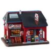 Lemax LED Multicolored Clyde's Trucking Service Christmas Village 6 In.