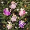 Karma Gifts Multicolored Fairy Mice Ornament 4.25 In.