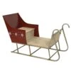Decoris Multicolored Nordic Sleigh 25.6 In.