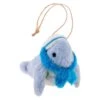 Karma Gifts Multicolored Island Whale Ornament 1.25 In.