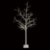 Holiday Bright Lights LED Warm White Lighted Birch Tree 60 In. Yard Decor