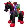 Celebrations 8 Ft. Prelit Night Rider Inflatable