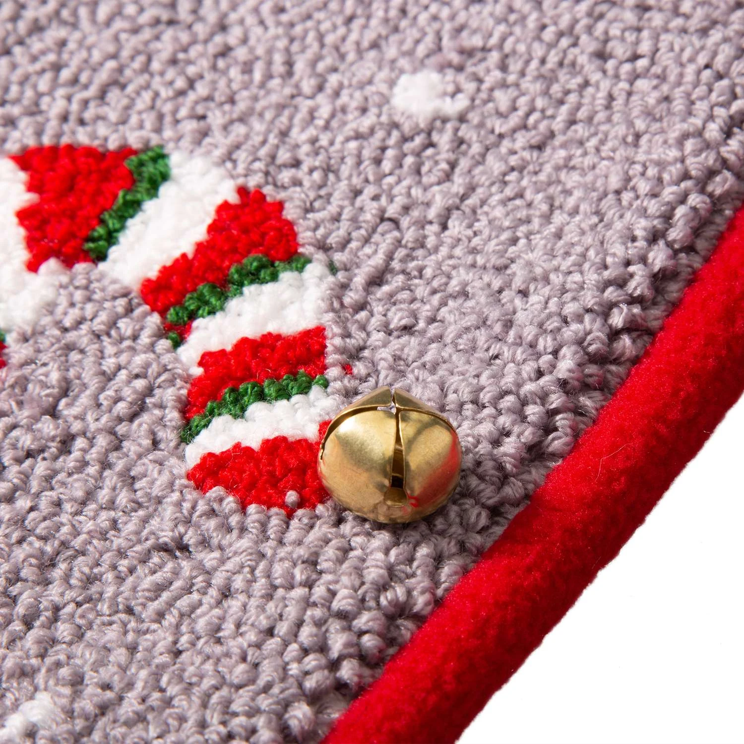 Glitzhome Multicolored Gnome Christmas Stocking 0.79 In. - Image 2