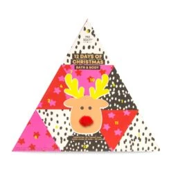 Mad Beauty Pom Pom Reindeer Advent Calendar 12 Pc