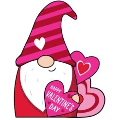 IG Design Valentine's Day Shimmer Decoration 1 Pc