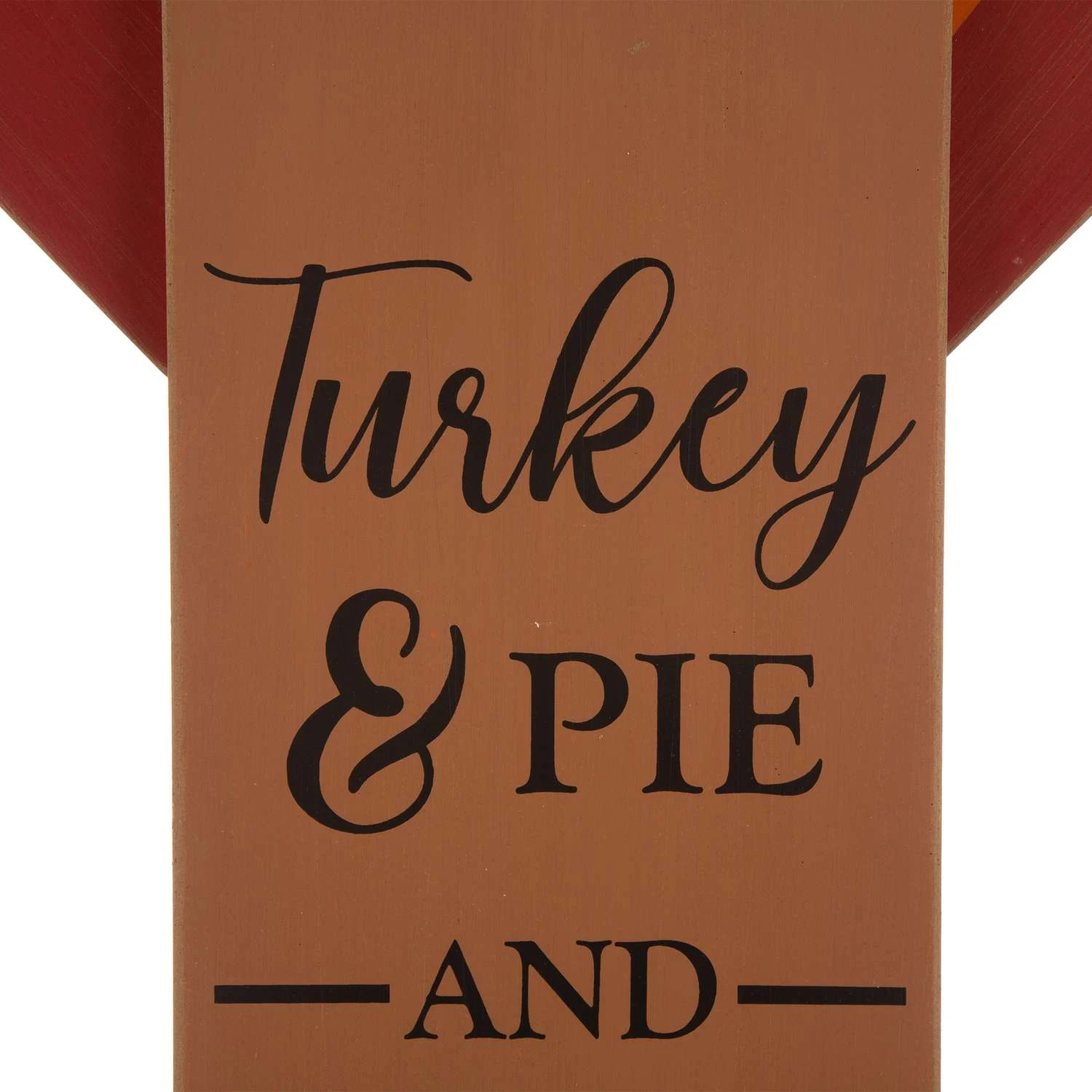 Glitzhome 40.04 In. Thanksgiving Turkey Standing Fall Decor - Image 3
