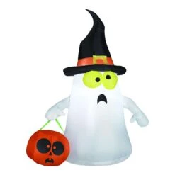 Gemmy 3.5 Ft. LED Prelit Ghost Fantasma Inflatable