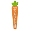 Glitzhome Carrot Happy Easter Porch Decor MDF/Iron 1 Pc