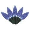 Celebrations Platinum LED C6 Blue 50 Ct String Christmas Lights 25 Ft.