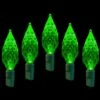 Holiday Bright Lights LED Mini Green 50 Ct Christmas Lights