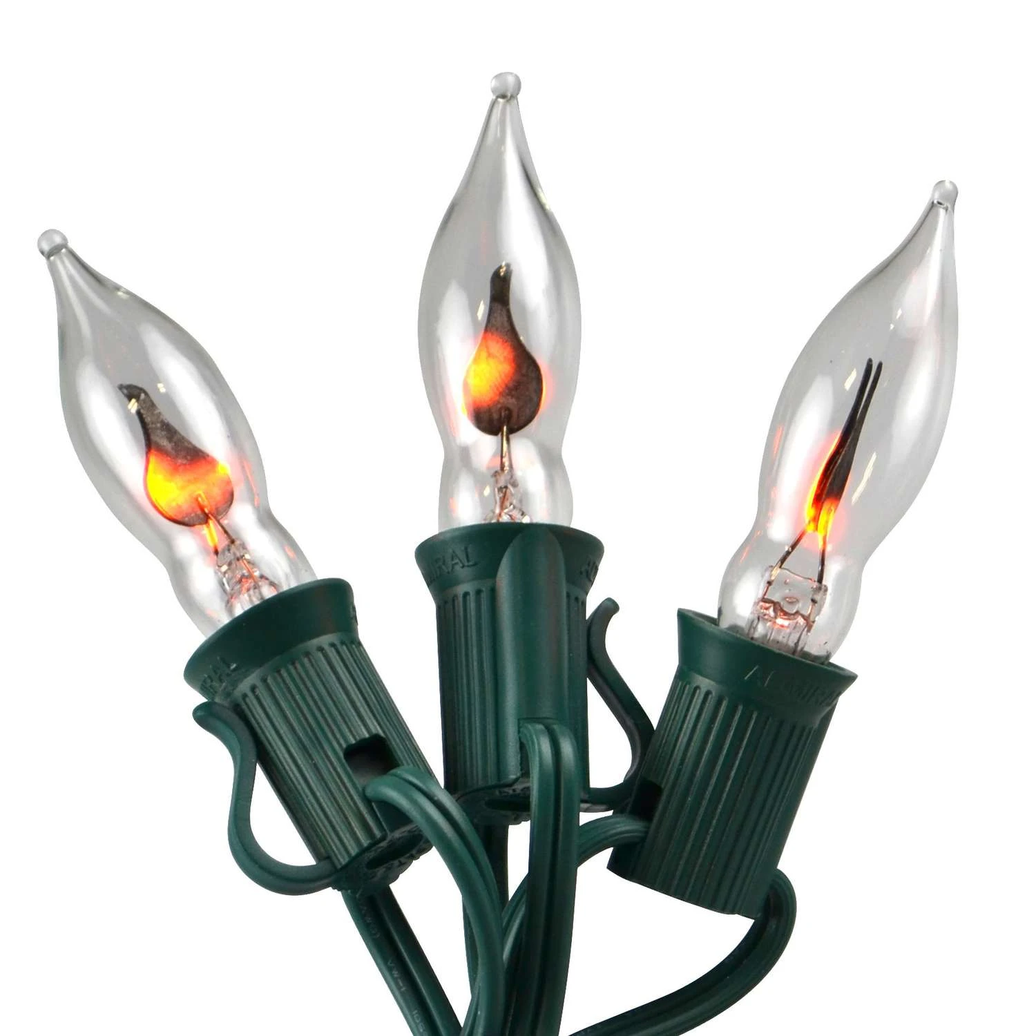 Holiday Bright Lights Incandescent C7 Multicolored 10 Ct String Christmas Lights