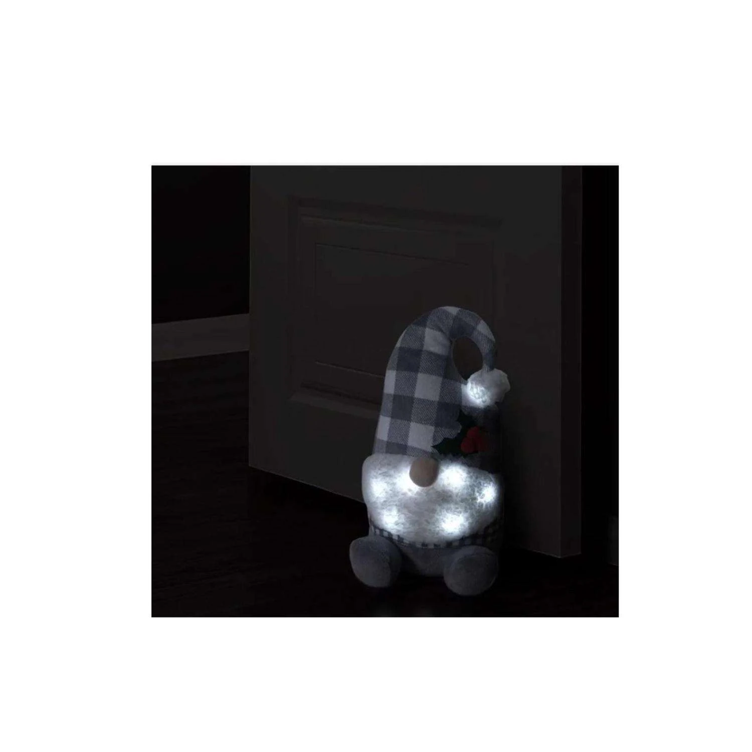 Morgan Fashions Greg The Gnome LED Door Stopper 11 In. - Image 3