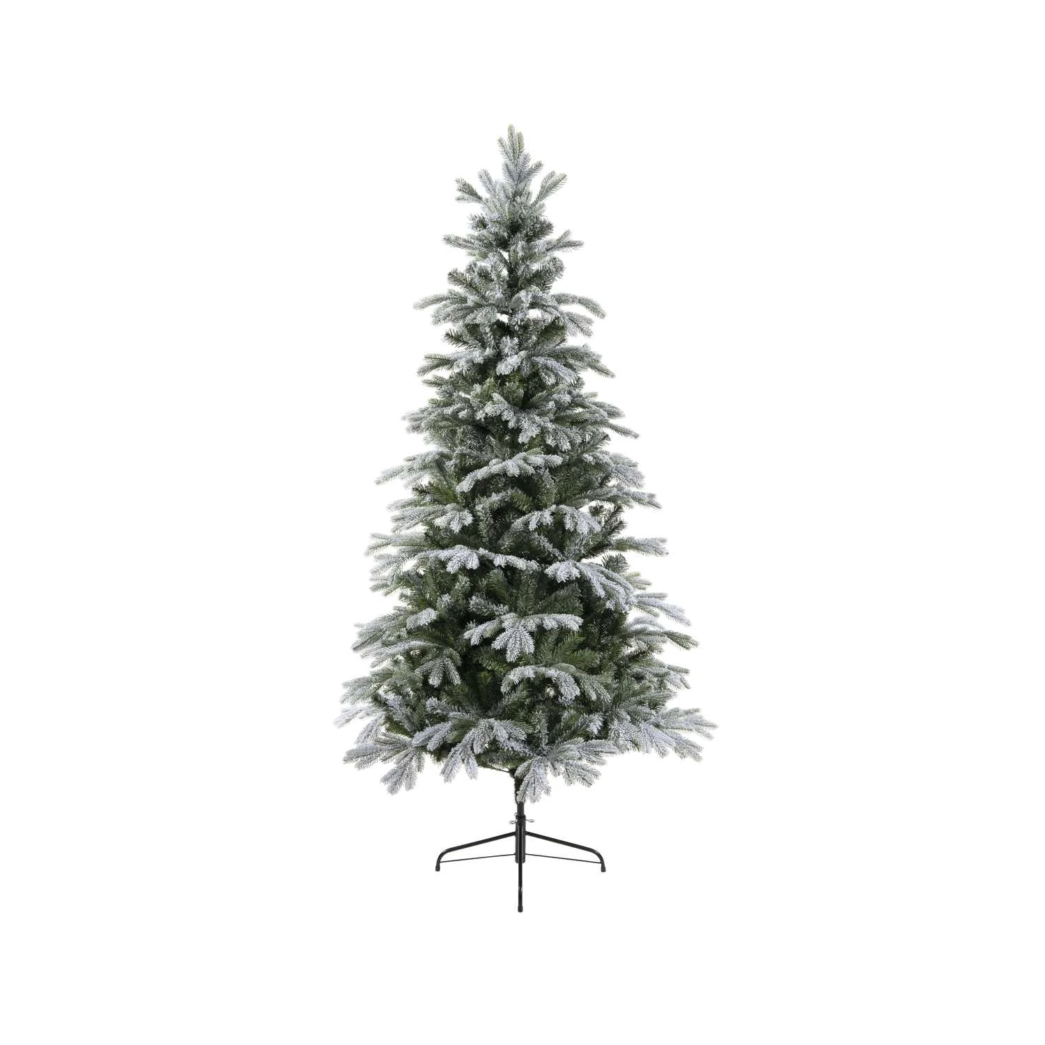 Celebrations 7 Ft. Full LED 460 Lights Frosted Sunndal Fir Christmas Tree