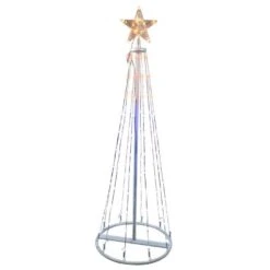 Celebrations LED Multi Ribbon RGB Light 4 Ft. Yard Decor