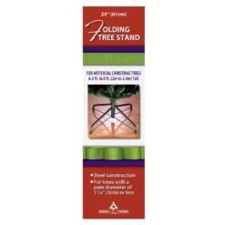 National Tree Company Metal Artificial Christmas Tree Stand 8 Ft.